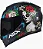 Capacete Asx Eagle Catrina Black Tamanho 58 - Imagem 2