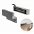 Kit Controle de Acesso - EP30 Anviz - Fechadura Eletroíma 180K - Botoeira de Inox - Imagem 7