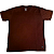 CAMISETA MARROM LISA - Imagem 1