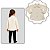 Jaqueta Infantil Inverno Menina Blusa Malha Casaco Criança Off White - Imagem 3