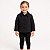 Jaqueta Infantil Inverno Menina Blusa Malha Casaco Criança Preto - Imagem 1