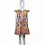 Vestido Infantil Menina Viscose Laranja com Gatinhos - Imagem 6