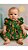 Vestido Para Boneca Bebê Reborn Tucano Verde - Imagem 1