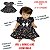 Vestido Para Boneca Bebê Reborn Bege - Imagem 2