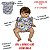 Pimpão Roupa Para Boneca Bebê Florido Lilás - Imagem 2