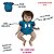 Pimpão Roupa Para Boneca Bebê Reborn Verde - Imagem 2
