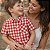 Camisa Infantil Menino Xadrez Junino Country Vermelho - Imagem 5