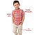 Camisa Infantil Menino Xadrez Junino Country Vermelho - Imagem 7