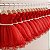 Vestido Infantil de Festa Com Renda e Tulle Vermelho Para o Natal Tam 1 ao 4 - Imagem 4