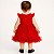 Vestido Infantil de Festa Com Renda e Tulle Vermelho Para o Natal Tam 1 ao 4 - Imagem 6