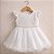 Vestido Infantil Batizado Com Renda e Tulle Branco Tam 1 ao 4 - Imagem 3