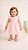 Vestido Infantil de Festa Com Renda e Tulle Rosa Tam 1 ao 4 - Imagem 1