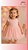 Vestido Infantil de Festa Com Renda e Tulle Rosa Tam 1 ao 4 - Imagem 7