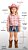 Camisa Xadrez Boiadeira Menina Cowgirl Blusa Infantil Festa Junina Rodeio Rosa - Imagem 2