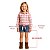 Camisa Xadrez Boiadeira Menina Cowgirl Blusa Infantil Festa Junina Rodeio Rosa - Imagem 7