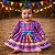 Vestido Festa Junina Bebê Xadrez Pink com Laço e Renda - Imagem 2