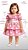 Vestido de Festa Infantil Poá Rosa Minnie 1 a 4 Anos Bola Branca - Imagem 2