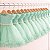 Vestido Infantil de Festa Com Renda e Tulle Tam 1 ao 4 Verde Menta - Imagem 4