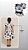 Vestido Infantil de Halloween Branco Com Estampa Divertida - Imagem 3