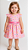 Vestido de Festa Infantil Com Estampa Divertida de Granulado Colorido Tam 1 a 4 Anos Rosa - Imagem 1
