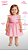 Vestido de Festa Infantil Com Estampa Divertida de Granulado Colorido Tam 1 a 4 Anos Rosa - Imagem 2