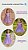 Vestido de Festa Infantil Princesa Aniversário Fantasia Lilás - Imagem 5