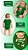 Body Torcedor Bebê Mêsversario Verde e Branco Infantil Porquinho Alegre Jogador - Imagem 3