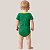 Body Torcedor Bebê Mêsversario Verde e Amarelo Infantil Canário Alegre Jogador Brasil - Imagem 5