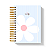 Caderno devocional com versículos: - Imagem 1