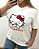 T-SHIRT OVERSIZED ESTAMPA LOCALIZADA HELLO KITTY - Imagem 4