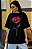 T-SHIRT OVERSIZED ESTAMPA LOCALIZADA ROSA VERMELHA - Imagem 3