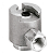 ACOPLADOR GRAXA TIPO BOTAO 16MM 1/8 NPT (PCT C/10) LUPUS 1986 - UN - Imagem 1