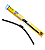 Palheta Limpador De Parabrisa Tecfil Tpb24 24'' - Un - Imagem 1