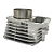 Kit Cilindro TITAN 125 2002-2004 FAN 125 2005-2008 STARKE - Imagem 2