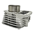 Kit Cilindro TITAN 125 2000-2001 XLR 125 1999-2001 STARKE - Imagem 2