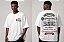 Camiseta oversized branca com estampa cristã inspirada em Epístola aos Efésios 6:11. - Imagem 1
