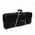 Capa Bag Solid Sound para Teclado 61 Teclas Slim LT BR Preto - Imagem 1