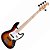 Contrabaixo SX SJB755 Ash Jazz Bass Passivo 5 Cordas Sunburst 3ts - Imagem 1