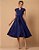 Vestido Agnes - Azul Marinho - Imagem 3