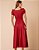 Vestido Beatrice - Vermelho - Imagem 4