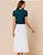 Saia Midi Plissada - Off-White - Imagem 4