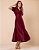 Vestido Leonora Vinho - Imagem 4