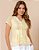 Blusa Audrey Amarelo Manteiga - Imagem 1
