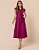 Vestido Fátima Magenta - Imagem 1