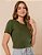 T-Shirt Gola Redonda - Verde - Imagem 1