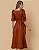 Vestido Liz - Marrom Chocolate - Imagem 5