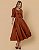 Vestido Liz - Marrom Chocolate - Imagem 3