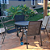 kit 2 cadeira Riviera Piscina Praia Alumínio Preto Tela Preto - Imagem 3