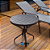 Mesa Lateral Canto Alumínio Ripado Piscina Varanda 63x63x58 - Imagem 4