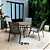 Kit 4 Cadeiras Riviera Piscina Jardim Alumínio Fendi Tela - Imagem 6